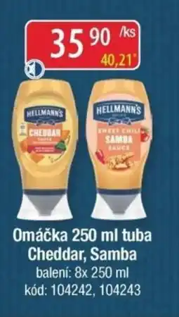 Qanto HELLMANN'S Omáčka tuba Cheddar, Samba nabídka