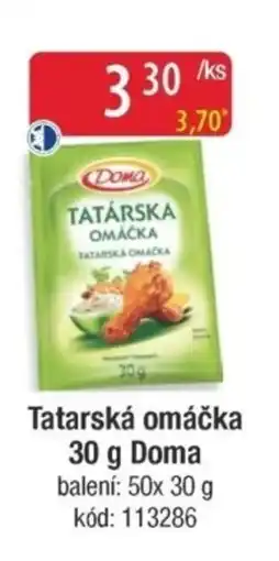 Qanto Tatarská omáčka Doma nabídka