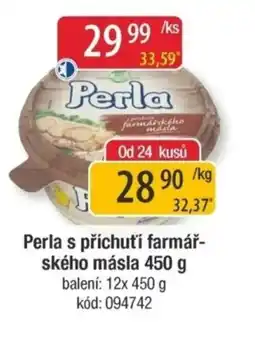 Qanto Perla s příchutí farmář- ského másla nabídka