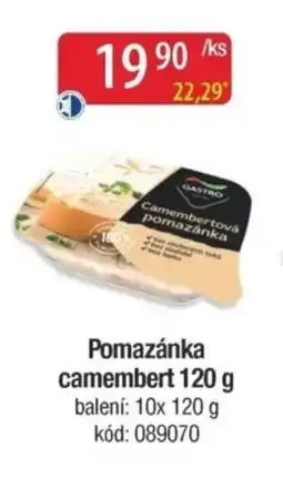 Qanto Pomazánka camembert nabídka