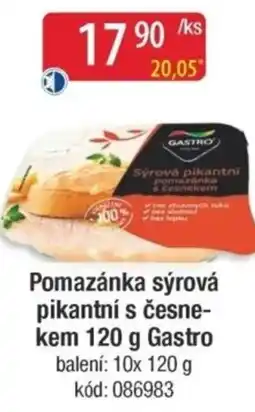 Qanto Pomazánka sýrová pikantní s česne- kem Gastro nabídka