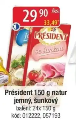 Qanto Président natur jemný, šunkový nabídka