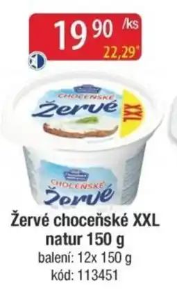 Qanto Žervé choceňské XXL natur nabídka