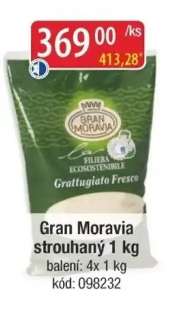 Qanto Gran Moravia strouhaný nabídka