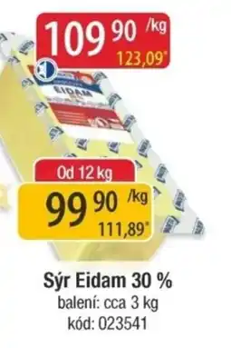 Qanto Sýr Eidam 30% nabídka
