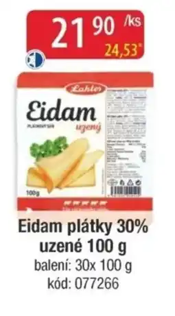 Qanto Eidam plátky 30% uzené nabídka