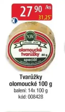 Qanto Tvarůžky olomoucké nabídka
