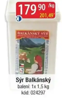 Qanto Sýr Balkánský nabídka