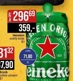 Jip Heineken světlý ležák nabídka