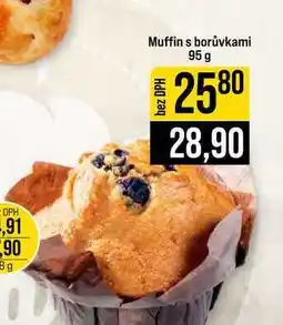 Jip Muffin s borůvkami nabídka
