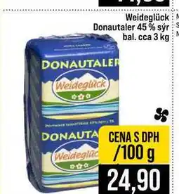 Jip Weideglück Donautaler 45 % sýr bal. cca nabídka