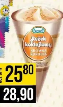 Jip Koral kornout Maxi Kornet Coctail nabídka