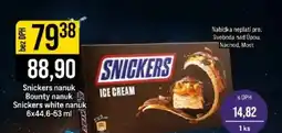 Jip Snickers nanuk Bounty nanuk Snickers white nanuk nabídka