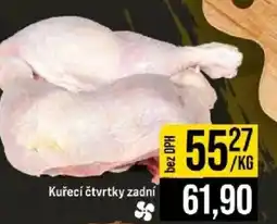 Jip Kuřecí čtvrtky zadní nabídka