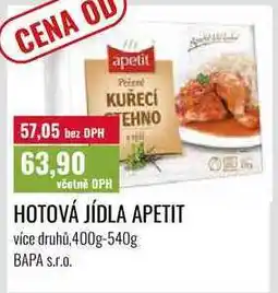 Ratio HOTOVÁ JÍDLA APETIT 400g-540g nabídka