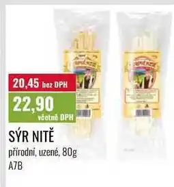 Ratio SÝR NITĚ nabídka