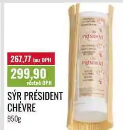 Ratio SÝR PRÉSIDENT CHÉVRE nabídka