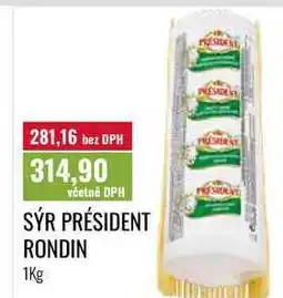 Ratio SÝR PRÉSIDENT RONDIN nabídka
