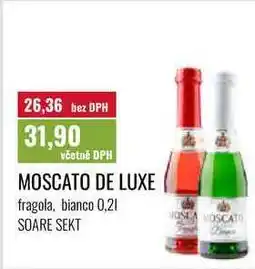 Ratio MOSCATO DE LUXE nabídka
