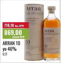 Ratio ARRAN 10 10 yo 46% nabídka
