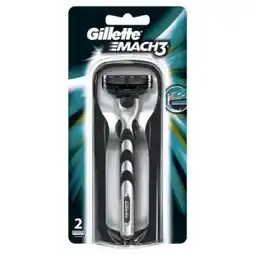 Ratio Gillette Mach3 Pánský Holicí Strojek + 2 holicí hlavice nabídka