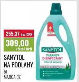 Ratio SANYTOL NA PODLAHY nabídka