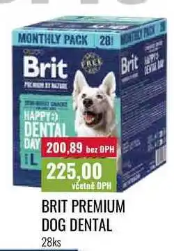 Ratio BRIT PREMIUM DOG DENTAL 28ks nabídka