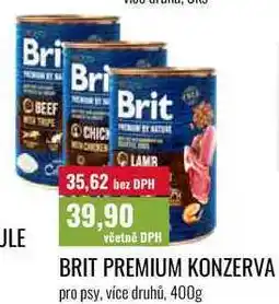Ratio BRIT PREMIUM KONZERVA nabídka
