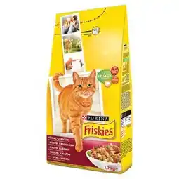 Ratio FRISKIES s masem, kuřetem a přidanou zeleninou 1,7kg nabídka