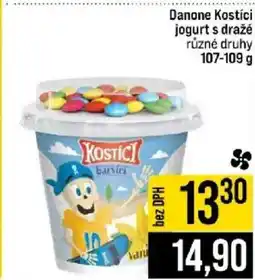 Jip Danone Kostíci jogurt s dražé nabídka