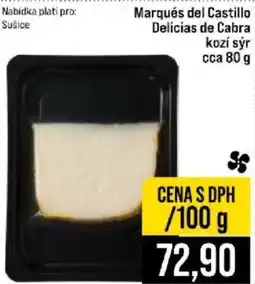 Jip Marqués del Castillo Delicias de Cabra kozí sýr nabídka