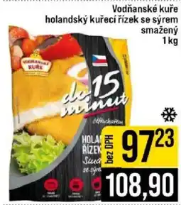 Jip Vodňanské kuře holandský kuřecí řízek se sýrem smažený nabídka
