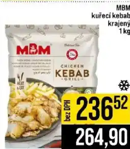 Jip MBM kuřecí kebab krajený nabídka