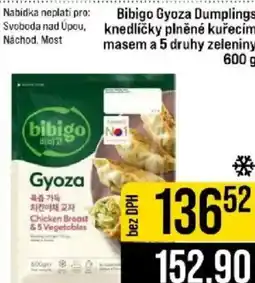 Jip Bibigo Gyoza Dumplings knedlíčky plněné kuřecím masem a 5 druhy zeleniny nabídka