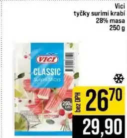 Jip Vici tyčky surimi krabí 28% masa nabídka