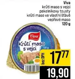 Jip Viva krůtí maso s vejci pekelníkovy tousty nabídka