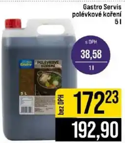 Jip Gastro Servis polévkové koření nabídka