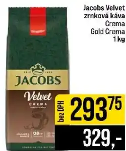 Jip Jacobs Velvet zrnková káva nabídka