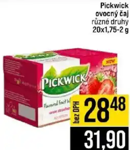 Jip Pickwick ovocný čaj nabídka