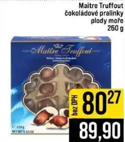 Jip Maitre Truffout čokoládové pralinky plody moře nabídka