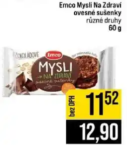 Jip Emco Mysli Na Zdraví ovesné sušenky nabídka