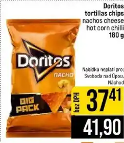 Jip Doritos tortillas chips nabídka