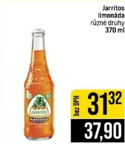 Jip Jarritos limonáda nabídka