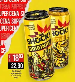 Jip Big Shock! energy drink nabídka