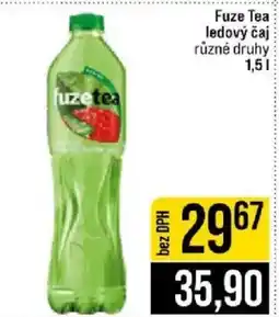 Jip Fuze Tea ledový čaj nabídka