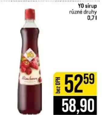 Jip YO sirup nabídka