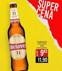 Jip Krušovice 11 světlý ležák nabídka