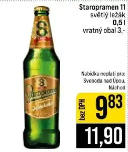 Jip Staropramen 11 světlý ležák nabídka