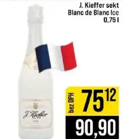 Jip J. Kieffer sekt Blanc de Blanc Ice nabídka