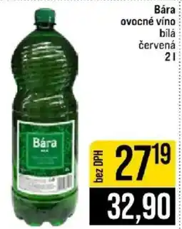 Jip Bára ovocné víno bilá červená nabídka